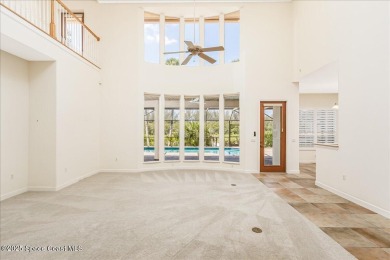 NEW PRICE! Stunning riverfront estate-style pool home in the on Aquarina Beach and Country Club in Florida - for sale on GolfHomes.com, golf home, golf lot