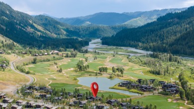 Experience mountain modern luxury in this stunning one-level, 4 on Snake River Sporting Club in Wyoming - for sale on GolfHomes.com, golf home, golf lot