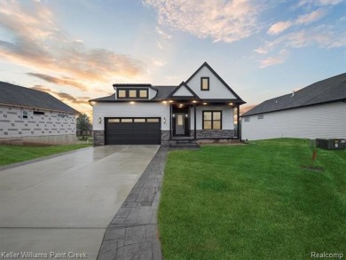 THIS HOME IS BUILT AS SHOWN IN PICS (sans the flooring) and on Metamora Country Club in Michigan - for sale on GolfHomes.com, golf home, golf lot