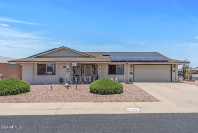 A/C REPLACED 7-9-24! Welcome to this relaxing Phase 2 home on Sun City Lakes West and East in Arizona - for sale on GolfHomes.com, golf home, golf lot