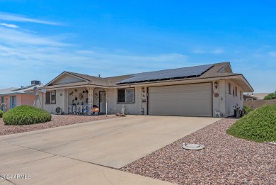 A/C REPLACED 7-9-24! Welcome to this relaxing Phase 2 home on Sun City Lakes West and East in Arizona - for sale on GolfHomes.com, golf home, golf lot