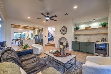 Find your sanctuary with golf course and water views inside the on Spanish Trail Golf and Country Club in Nevada - for sale on GolfHomes.com, golf home, golf lot