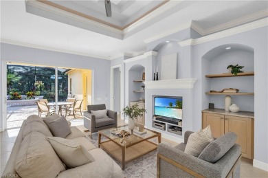 This stunning Arthur Rutenberg SF home that epitomizes luxury on Pelican Marsh Golf Club in Florida - for sale on GolfHomes.com, golf home, golf lot