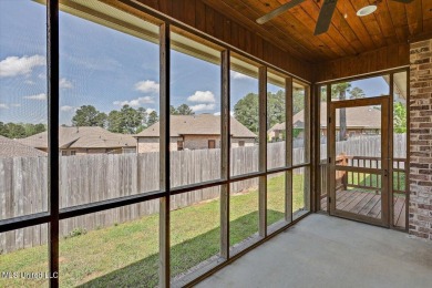 Looking for a a beautiful open plan 3/2 home with great curb on Castlewoods Golf Club in Mississippi - for sale on GolfHomes.com, golf home, golf lot