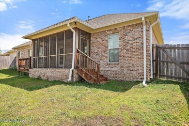 Looking for a a beautiful open plan 3/2 home with great curb on Castlewoods Golf Club in Mississippi - for sale on GolfHomes.com, golf home, golf lot