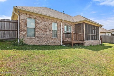 Looking for a a beautiful open plan 3/2 home with great curb on Castlewoods Golf Club in Mississippi - for sale on GolfHomes.com, golf home, golf lot