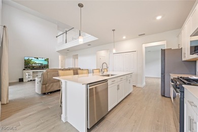 Welcome to this move in ready 5 bedroom and 4.5 bathroom home on Old Corkscrew Golf Club in Florida - for sale on GolfHomes.com, golf home, golf lot