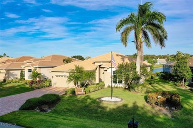 Welcome to this inviting 3-bedroom plus den, 2-bath home located on Fiddlesticks Country Club in Florida - for sale on GolfHomes.com, golf home, golf lot