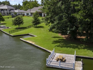 Double Boat Slip, Pier and one of the last LARGE waterfront lots on Lake Caroline Golf Club in Mississippi - for sale on GolfHomes.com, golf home, golf lot