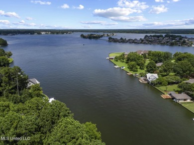 Double Boat Slip, Pier and one of the last LARGE waterfront lots on Lake Caroline Golf Club in Mississippi - for sale on GolfHomes.com, golf home, golf lot
