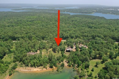 Lakefront Lot w/low white line & easy walk to water.Nice homes on Thunderbird Country Club in Arkansas - for sale on GolfHomes.com, golf home, golf lot