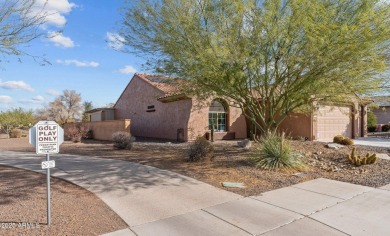 Popular Gala model on a premium oversized golf course lot on Copper Canyon Golf Club in Arizona - for sale on GolfHomes.com, golf home, golf lot