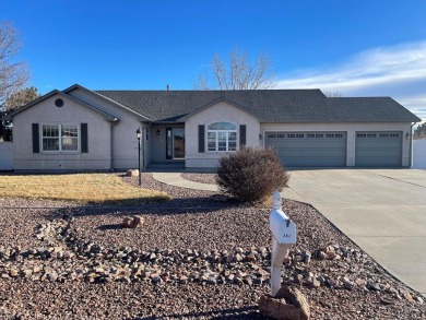 This esquisite 4 Bed 3 Bath home sits on 0.38 acres in a quiet on Desert Hawk At Pueblo West in Colorado - for sale on GolfHomes.com, golf home, golf lot