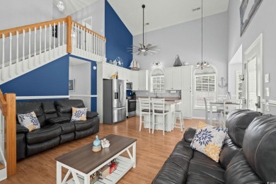 This spacious 3 Bedroom 2.5 Bath raised 1.5 story beach house is on Prestwick Country Club in South Carolina - for sale on GolfHomes.com, golf home, golf lot