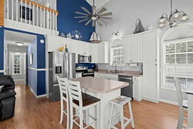 This spacious 3 Bedroom 2.5 Bath raised 1.5 story beach house is on Prestwick Country Club in South Carolina - for sale on GolfHomes.com, golf home, golf lot