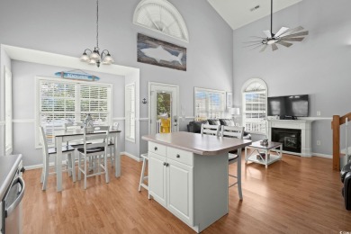 This spacious 3 Bedroom 2.5 Bath raised 1.5 story beach house is on Prestwick Country Club in South Carolina - for sale on GolfHomes.com, golf home, golf lot