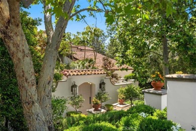 Reminiscent of the timeless villas along the Mediterranean coast on Shady Canyon Golf Club in California - for sale on GolfHomes.com, golf home, golf lot
