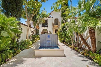 Reminiscent of the timeless villas along the Mediterranean coast on Shady Canyon Golf Club in California - for sale on GolfHomes.com, golf home, golf lot