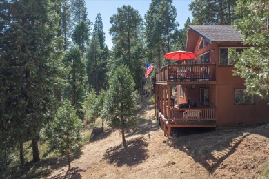 Close to everything fun is this cozy rustic family cabin nestled on Sequoia Woods Country Club in California - for sale on GolfHomes.com, golf home, golf lot