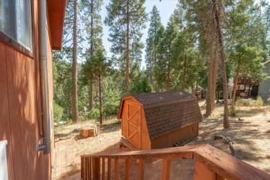 Close to everything fun is this cozy rustic family cabin nestled on Sequoia Woods Country Club in California - for sale on GolfHomes.com, golf home, golf lot