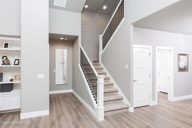 The Kingston has a large chef's kitchen with island, a spacious on Prairie Falls Golf Club in Idaho - for sale on GolfHomes.com, golf home, golf lot