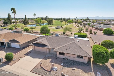 Welcome to this beautiful spacious home nestled between holes 4 on Sun City-Willow Creek / Willow Brook  in Arizona - for sale on GolfHomes.com, golf home, golf lot