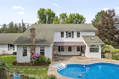 This stunning Cape Code home, located on a quiet street near the on The Club At Shepard Hills in New York - for sale on GolfHomes.com, golf home, golf lot