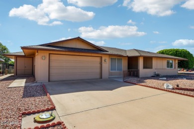 Welcome to this beautiful spacious home nestled between holes 4 on Sun City-Willow Creek / Willow Brook  in Arizona - for sale on GolfHomes.com, golf home, golf lot