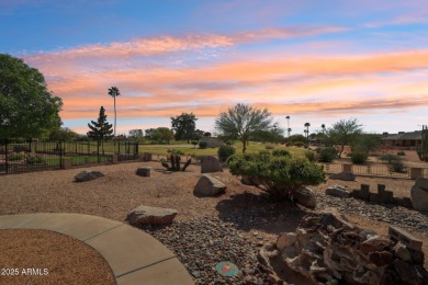 Welcome to this beautiful spacious home nestled between holes 4 on Sun City-Willow Creek / Willow Brook  in Arizona - for sale on GolfHomes.com, golf home, golf lot