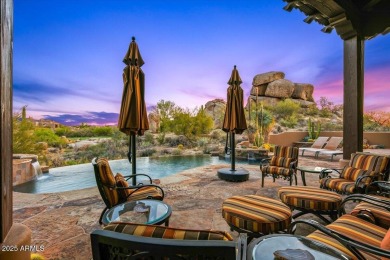 Timeless elegance with breathtaking views await in the on The Boulders Resort Golf Club in Arizona - for sale on GolfHomes.com, golf home, golf lot
