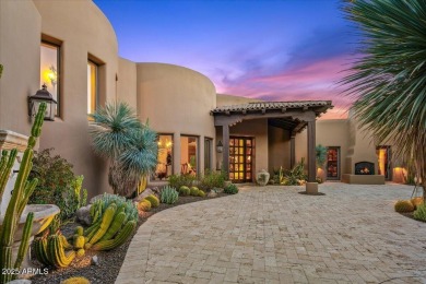 Timeless elegance with breathtaking views await in the on The Boulders Resort Golf Club in Arizona - for sale on GolfHomes.com, golf home, golf lot