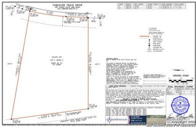 Build your dream home on this premier 1-acre estate lot boasting on The Club At Comanche Trace in Texas - for sale on GolfHomes.com, golf home, golf lot