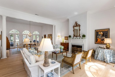 Classic and elegantly designed home with French provincial style on The Seabrook Island Club in South Carolina - for sale on GolfHomes.com, golf home, golf lot