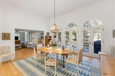 Classic and elegantly designed home with French provincial style on The Seabrook Island Club in South Carolina - for sale on GolfHomes.com, golf home, golf lot
