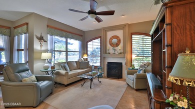 Warm and inviting 4 BR pool home with lake and fountain view on Plantation Bay Golf and Country Club in Florida - for sale on GolfHomes.com, golf home, golf lot