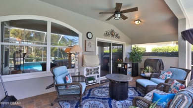 Warm and inviting 4 BR pool home with lake and fountain view on Plantation Bay Golf and Country Club in Florida - for sale on GolfHomes.com, golf home, golf lot