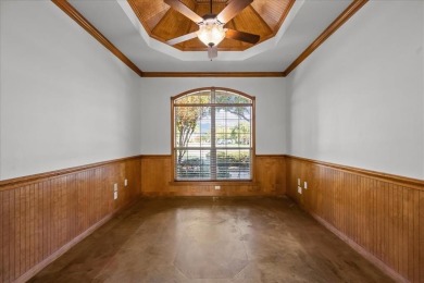 Nestled in a serene location backing up to the Lake Waco Golf on The Lake Country Club - Lake Waco in Texas - for sale on GolfHomes.com, golf home, golf lot