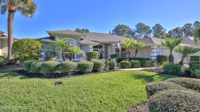 Warm and inviting 4 BR pool home with lake and fountain view on Plantation Bay Golf and Country Club in Florida - for sale on GolfHomes.com, golf home, golf lot