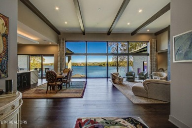 Mountain Modern Main Channel Lakefront Estate built new in 2022 on Tanasi Golf Course in Tennessee - for sale on GolfHomes.com, golf home, golf lot