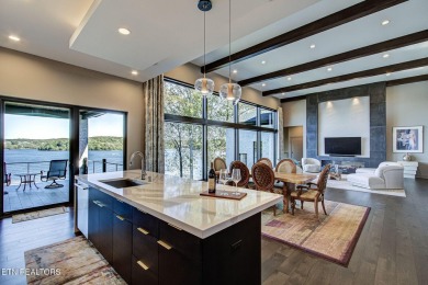 Mountain Modern Main Channel Lakefront Estate built new in 2022 on Tanasi Golf Course in Tennessee - for sale on GolfHomes.com, golf home, golf lot