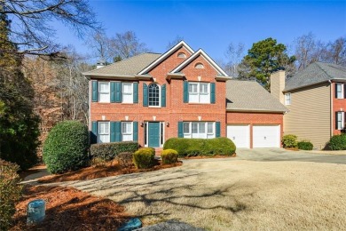 Welcome home! This beautifully updated and maintained brick on Towne Lake Hills Golf Club in Georgia - for sale on GolfHomes.com, golf home, golf lot