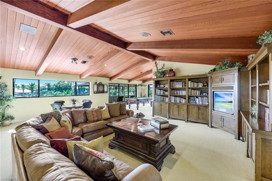 Set across two private, meticulously landscaped lots inside the on Fiddlesticks Country Club in Florida - for sale on GolfHomes.com, golf home, golf lot