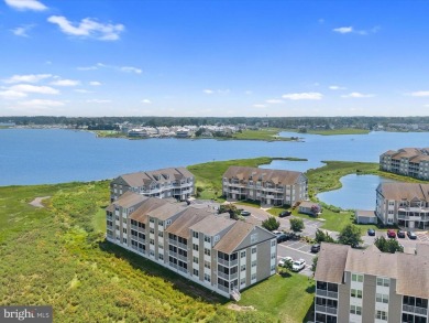 Enjoy beautiful water views from every room in this top floor on Bethany Bay Golf Club in Delaware - for sale on GolfHomes.com, golf home, golf lot