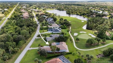 Welcome to your own private sanctuary-an elegant courtyard pool on The Cape Club of Palm City in Florida - for sale on GolfHomes.com, golf home, golf lot