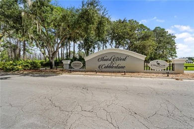 Welcome to your own private sanctuary-an elegant courtyard pool on The Cape Club of Palm City in Florida - for sale on GolfHomes.com, golf home, golf lot