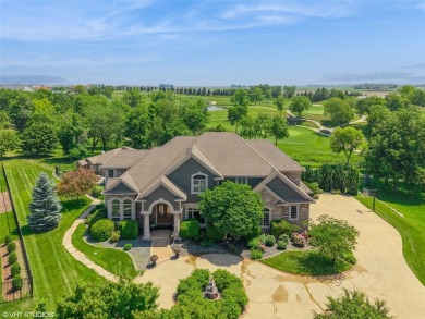 Rare opportunity to own this exquisite custom 2-story estate on on Otter Creek Golf Course in Iowa - for sale on GolfHomes.com, golf home, golf lot