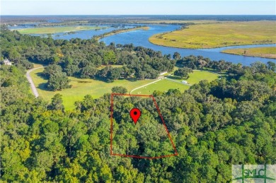 Build your dream home among centuries-old live oak trees draped on The Ford Field and River Club  in Georgia - for sale on GolfHomes.com, golf home, golf lot
