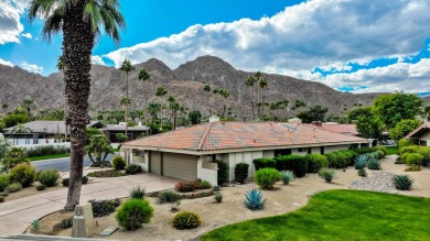 Highly desired furnished Bergheer Detached Condo with south and on Indian Wells Golf Resort and Country Club in California - for sale on GolfHomes.com, golf home, golf lot