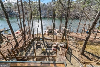 Welcome to your own slice of paradise! This charming waterfront on The Highlands Course at Lake Arrowhead in Georgia - for sale on GolfHomes.com, golf home, golf lot