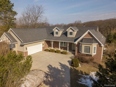 This gorgeous home features 5 acres of Land w/walkout basement on Hadley Acres Golf and Country Club in Michigan - for sale on GolfHomes.com, golf home, golf lot